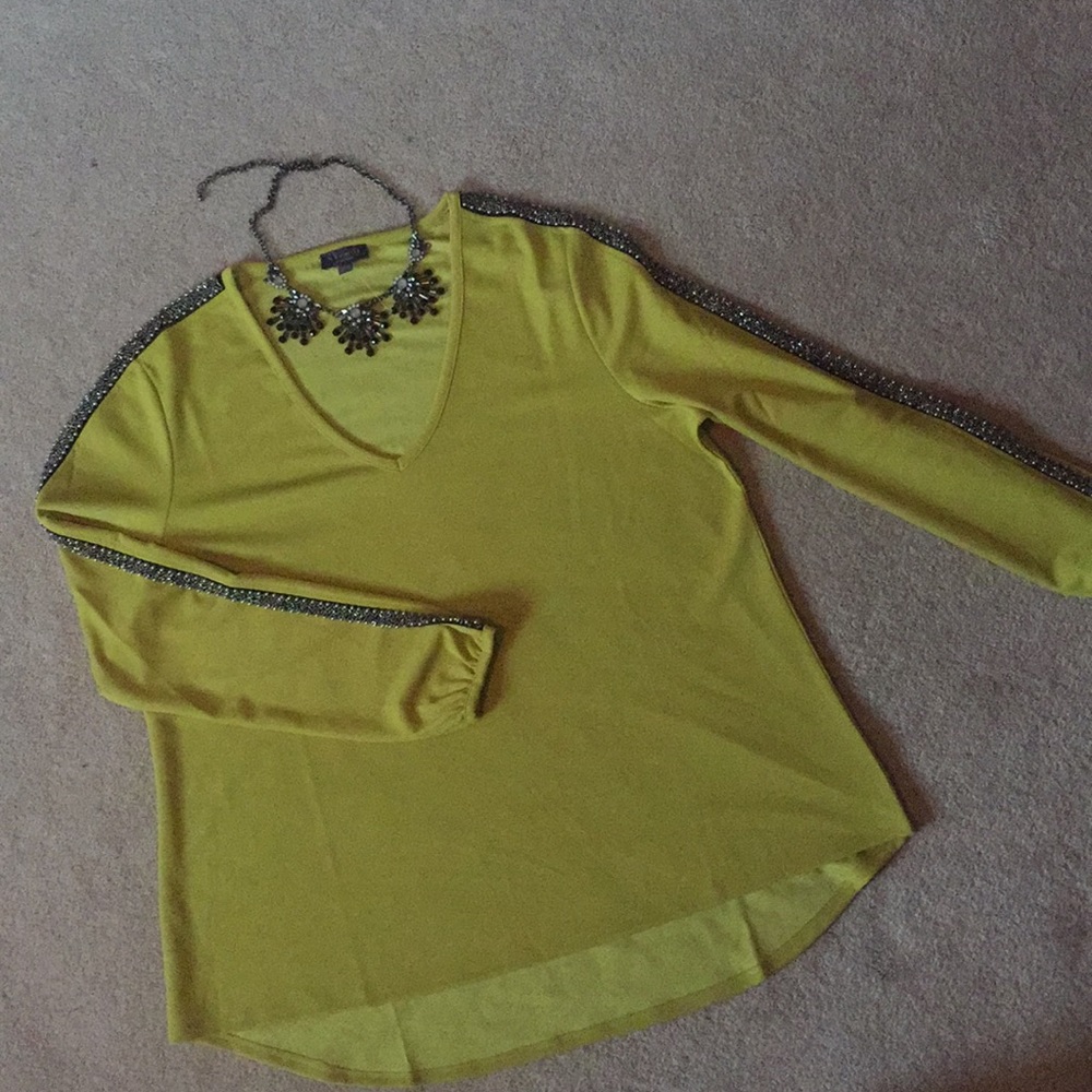 The Limited tunic with intricate beading